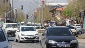 Erzincan'da trafiğe kayıtlı araç sayısı 65 bin 439 oldu