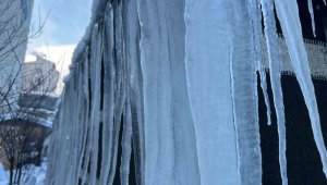 Erzurum'da dondurucu soğuklar etkili oluyor