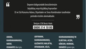 ESK, depremden etkilenen sahipsiz veya bakım imkanı olmayan hayvanları alıyor