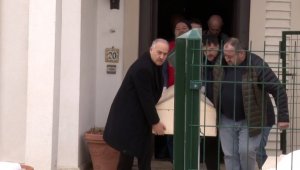 Eski CHP Genel Başkanı Baykal'ın cenazesi evinden alındı