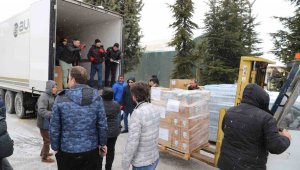 ESO deprem bölgesine 51 tırla 30 milyon liralık yardım gönderdi