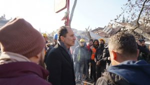 Fatih Erbakan: "Bütün halkımızın acılarına ortak olmak maksadıyla ziyaretlerde bulunuyoruz"