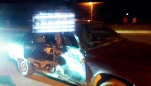Gazipaşa'da otomobil ile motosiklet çarpıştı: 2 yaralı