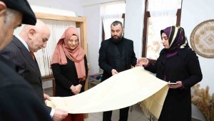 Geleneksel Beypazarı Bürgüsü Atölyesi depremzedeler için seferber oldu