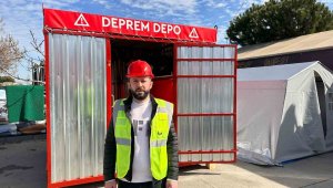Genç girişimcinin ürettiği 'Deprem Depo' projesi büyük ilgi görüyor