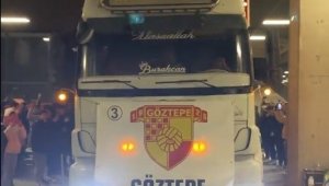 Göztepe'den 6 tır yardım