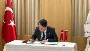 Güney Kore Devlet Başkanı Yeol, Türkiye Seul Büyükelçiliği'ne taziyelerini sundu
