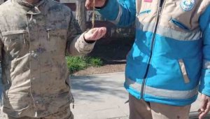 Haliliye temizlik personelinden Adıyaman'da örnek davranış