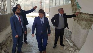 Hasar gören camilerde inceleme başlatıldı