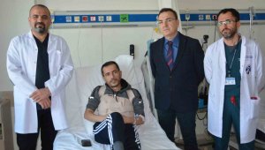 Hatay'dan gelen ilk depremzedenin PAÜ'de tedavisine başlandı