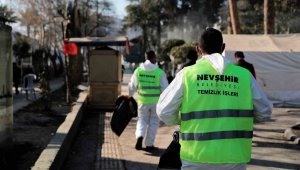Hatay'ı Nevşehir Belediyesi temizliyor