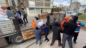 Havran'dan bölgeye yardımlar aralıksız sürüyor