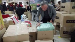 Honaz Belediyesi deprem bölgesine 3 yardım tırı gönderdi