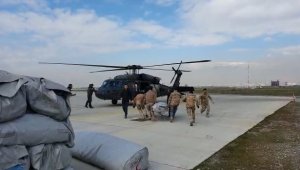 İçişleri Bakanlığı: "Helikopterlerle vatandaşlarımıza ihtiyaç malzemesi sevkiyatımızı sürdürüyoruz"