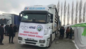 Iğdır'dan deprem bölgesine yardım seferberliği