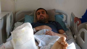 İkinci kattan atladı, enkazın altında kalmaktan kurtuldu