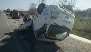 İncirliova'da trafik kazası: 1 yaralı