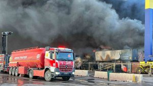 İskenderun Limanı'ndaki yangın kontrol altına alındı