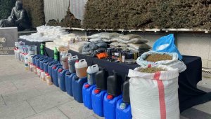 İstanbul'da 1 ton 63 kilo uyuşturucu madde ele geçirildi