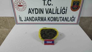 Jandarma ekipleri yarım kilo esrar yakaladı