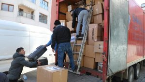 Kağıthane'den deprem bölgesine 60 tır dolusu yardım gitti