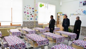 Karaman'da depremzede öğrencilerin eğitim göreceği okullarda hazırlıklar tamamlandı