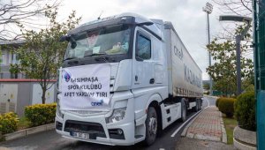 Kasımpaşa'dan depremzedelere yardım