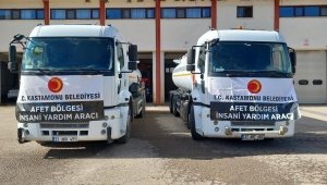 Kastamonu Belediyesi deprem bölgesine bir insani yardım kamyonu daha gönderdi