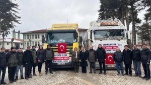 Kastamonu'dan deprem bölgesine yakacak yardımı
