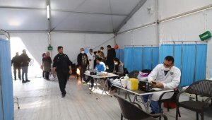 Katar'ın kurduğu sahra hastanesi depremzedelere şifa veriyor