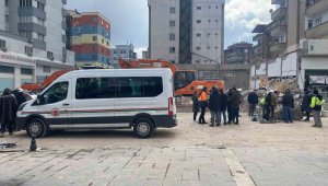 Kolonlarının kesildiği iddia edilen binada savcılık incelemesi