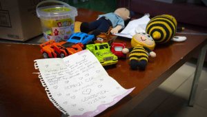 Küçük Kumsal'dan depremzedelere duygu dolu mektup