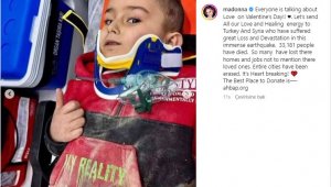 Madonna'dan bağış çağrısı