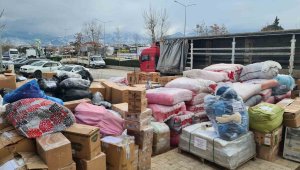 MAKSİAD'ın yardım tırı deprem bölgesinde