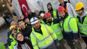 Marmaris Arama Kurtarma ekibi deprem bölgesinde çalışmaya devam ediyor