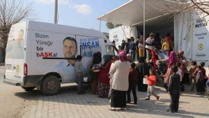 Mobil mutfak tırı depremzedelerin hizmetinde