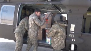 MSB: "Adana İncirlik Üssümüzden nakliye uçuşları gece-gündüz aralıksız devam ediyor"