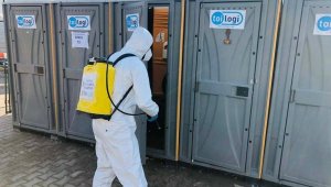 MSB: "Kahramanmaraş'ta kurulan çadır kentte ilaçlama faaliyetleri de gerçekleştiriliyor"