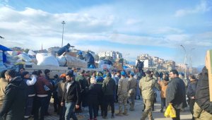 MSB: "Komando Tabur Komutanlığımız erzak dağıtımına devam ediyor"