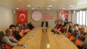 Muğla AKUB ve AFAD gönüllüsü 19 kişi deprem bölgesindeki görevini tamamladı