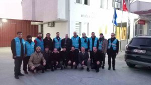 Muğla İl Müftülüğü'nden 12 kişi deprem bölgesine hareket etti