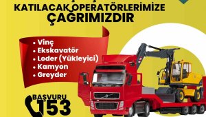 Operatör ve iş makinası sahiplerine yardım çağrısı