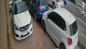Pendik'te yardım tırının görevlisine silahlı saldırı anı kamerada