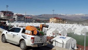 Pursaklar Belediyesinden Kahramanmaraş'taki salgın hastalık riskine karşı ilaçlama