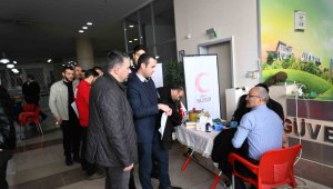 Pursaklar'da deprem bölgesi için kan bağışı seferberliği