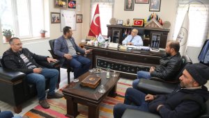 Sahra mutfağındaki görevliler, Başkan Arslan'a yaşadıklarını anlattı