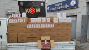 Samsun'da 4 bin litre etil alkol ele geçirildi