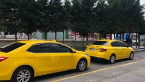 Samsun'da taksi durak yeri ihalesi