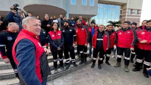 Seyhan Arama Kurtarma ekibi Adana'ya döndü