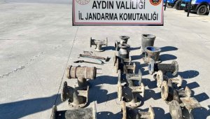 Söke'de demir hırsızları kovalamaca sonucu yakalandı